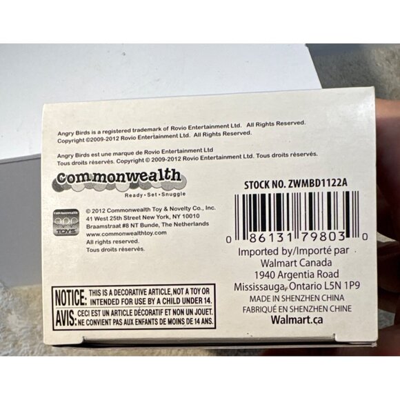 Angry Birds Red Christmas Ornament With Santa Hat - Picture 5 of 6